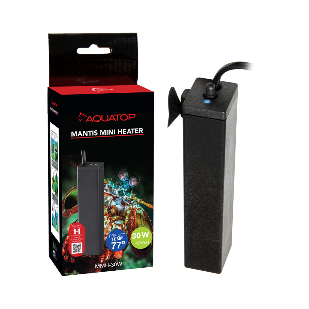 MMH-30W 30-Watt Mantis Mini Heater | Aquatop