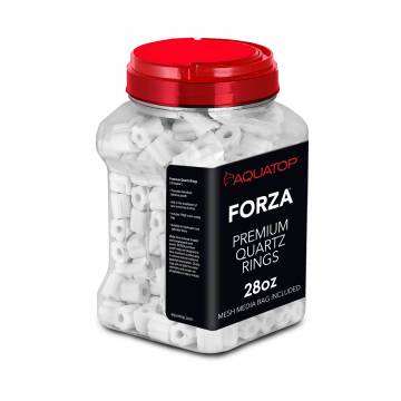 AQUATOP PQR-800G FORZA 28 Ounce Premium Quartz Rings with Reusable Mesh Media Bag