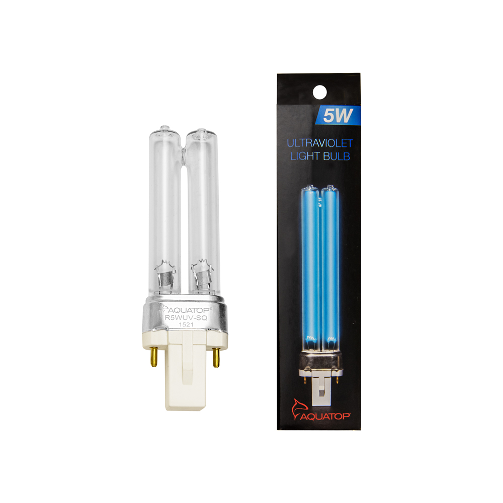 AQUATOP 5 Watt UV Replacement Bulb for AF-300, AF-400, PF15-UV & SP5-UV : Aquatop