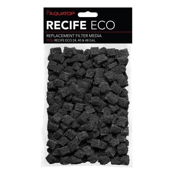 AQUATOP Carbon Media Cubes, 80g for Recife Eco Tanks, RC-ECOCB
