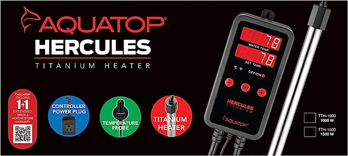 スターダムチューナー　SD-1000 TTH-1000 1000-Watt Titanium Tube Heater w/ Digital