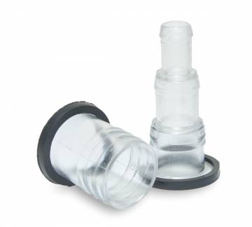 AQUATOP Barbed Fitting Set for Eliminator Series E-18 and E-36, E1836-BFS