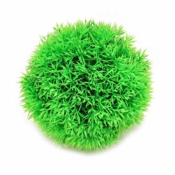 AQUATOP PD-T19 5 Inch Big Green Moss Ball with Weighted Base
