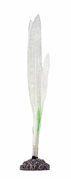 AQUATOP SD-0410W 10 Inch White Amazon Sword Silicone Aquarium Plant