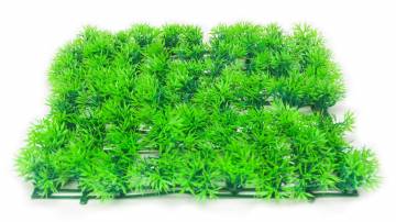 AQUATOP PD-T32 10 Inch by 10 Inch Square Light Green Grass Aquarium Plant
