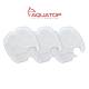 AQUATOP Replacement White Filter Pads 3-Pack for CF-400MKII Canister Filters, RFP-CF400