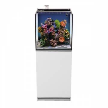 AQUATOP Recife ECO 40 Gallon Tank & White Stand Combo