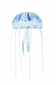 AQUATOP JF-01BL 4 Inch Blue Floating Jellyfish Decor