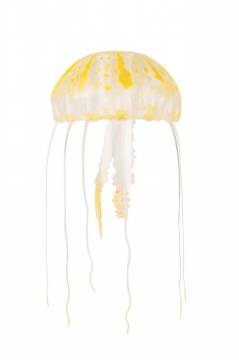 AQUATOP JF-01OR 4 Inch Orange Floating Jellyfish Decor