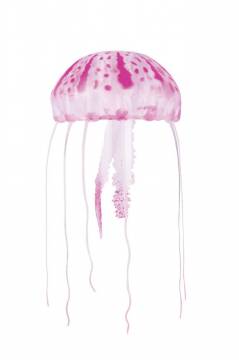 AQUATOP JF-01PI 4 Inch Pink Floating Jellyfish Decor