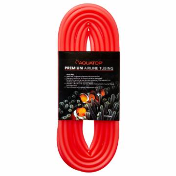 Aquatop Premium Airline Tubing, 13 feet (4-meter), Red, 1/8" Inside Diameter, AT-4RD
