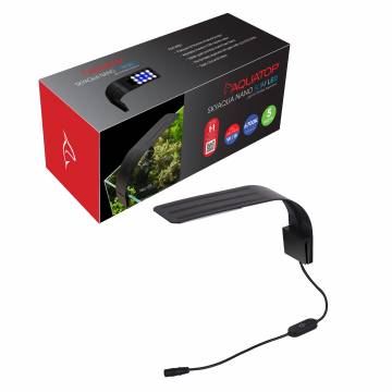 Aquatop NLL-01 SkyAqua Nano Slim LED Light for Rimless Aquariums 5W