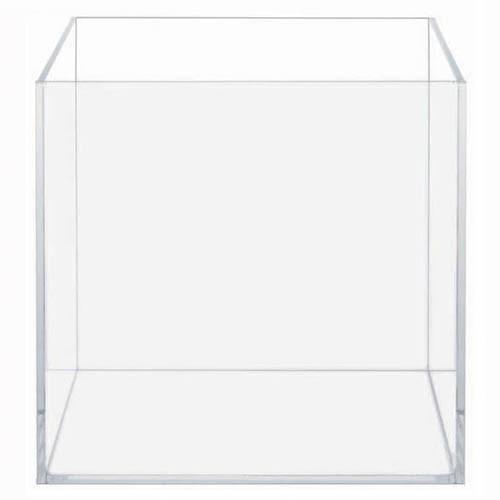 AQUATOP 11.33 Gallon High Clarity Low Iron Glass Cube Aquarium, HCC-14