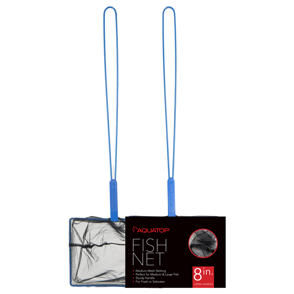 Aquatop Fish Net 8 - Med. Mesh/Long Handle