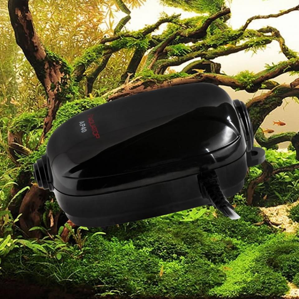 AP-40 BREZA Single Outlet Aquarium Air Pump | Aquatop