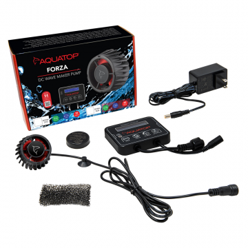 AQUATOP 2,113 GPH MaxFlow Slim DC 10W Wave Maker with Controller, MWV-2100SLIM