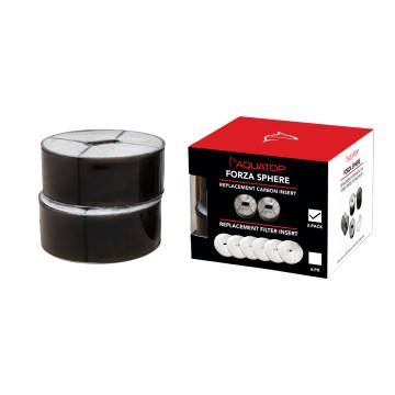 AQUATOP Replacement Carbon Insert (2-Pack) for Forza Sphere 30 Power Filter FSP30-RCI