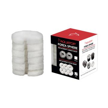 AQUATOP Replacement Filter Inserts (6-Pack) for Forza Sphere 10 Power Filter FSP10-RFP