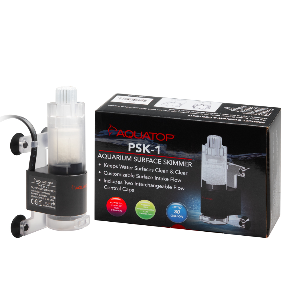 Aquatop Pro Skim 1,  47-GPH Aquarium Surface Skimmer, PSK-1