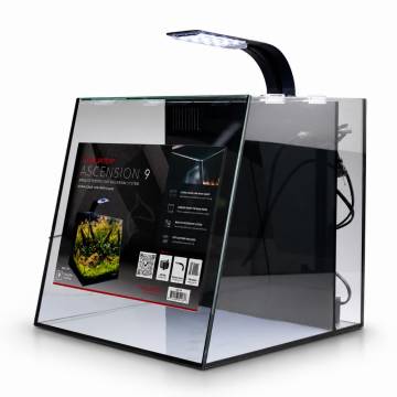 Aquatop Ascension 9 All-In-One Angled Perspective Aquarium System, ASC-09