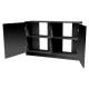 AQUATOP Forza Premier 2 Door Cabinet for 33-Long, 40-Long, 55, 60 Gallon Tanks, Black