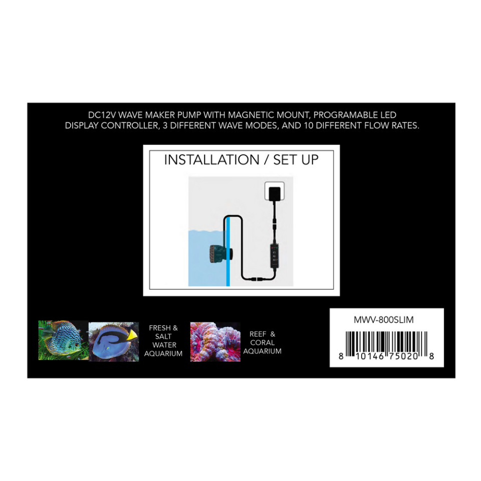 DC Sine Wave Circulation Pump 793 GPH | Aquatop