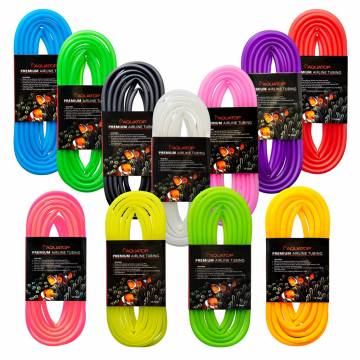 Aquatop Premium Airline Tubing, 13 feet (4M), 1/8" Inside Diameter *Multi Color Options