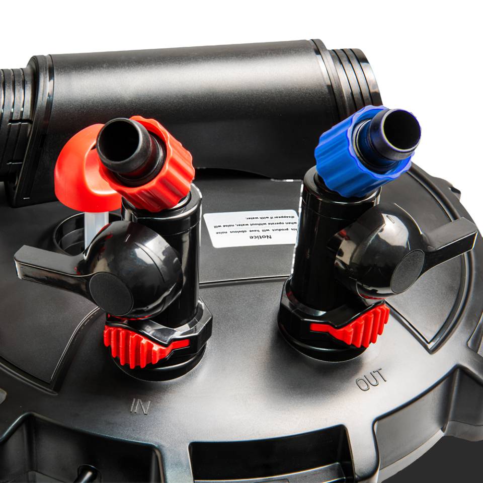 FZ15 FORZA 800 GPH Canister Filter w/ 13W UV Sterilizer | Aquatop