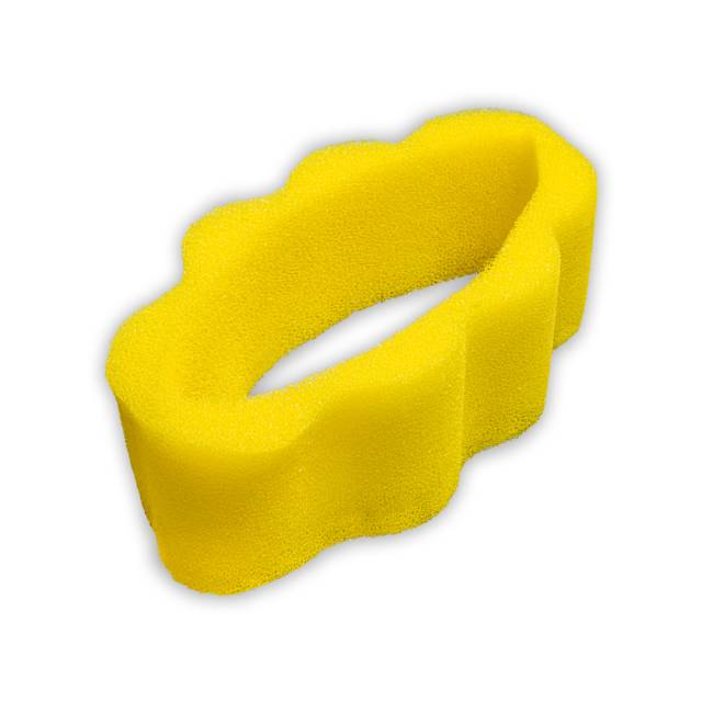 AQUATOP Replacement Yellow Pre-Filter Sponge Ring for FZ15-UV Canister Filter, RPF-FZ15