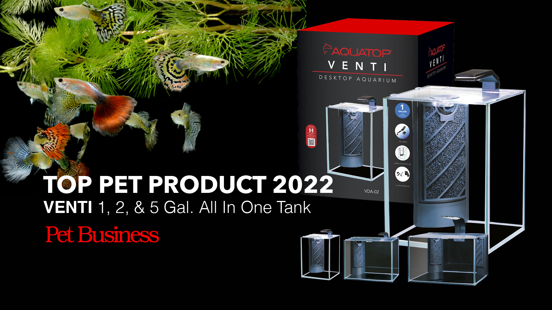 “Top Aquarium Pet Product of 2022” by petbusiness.com