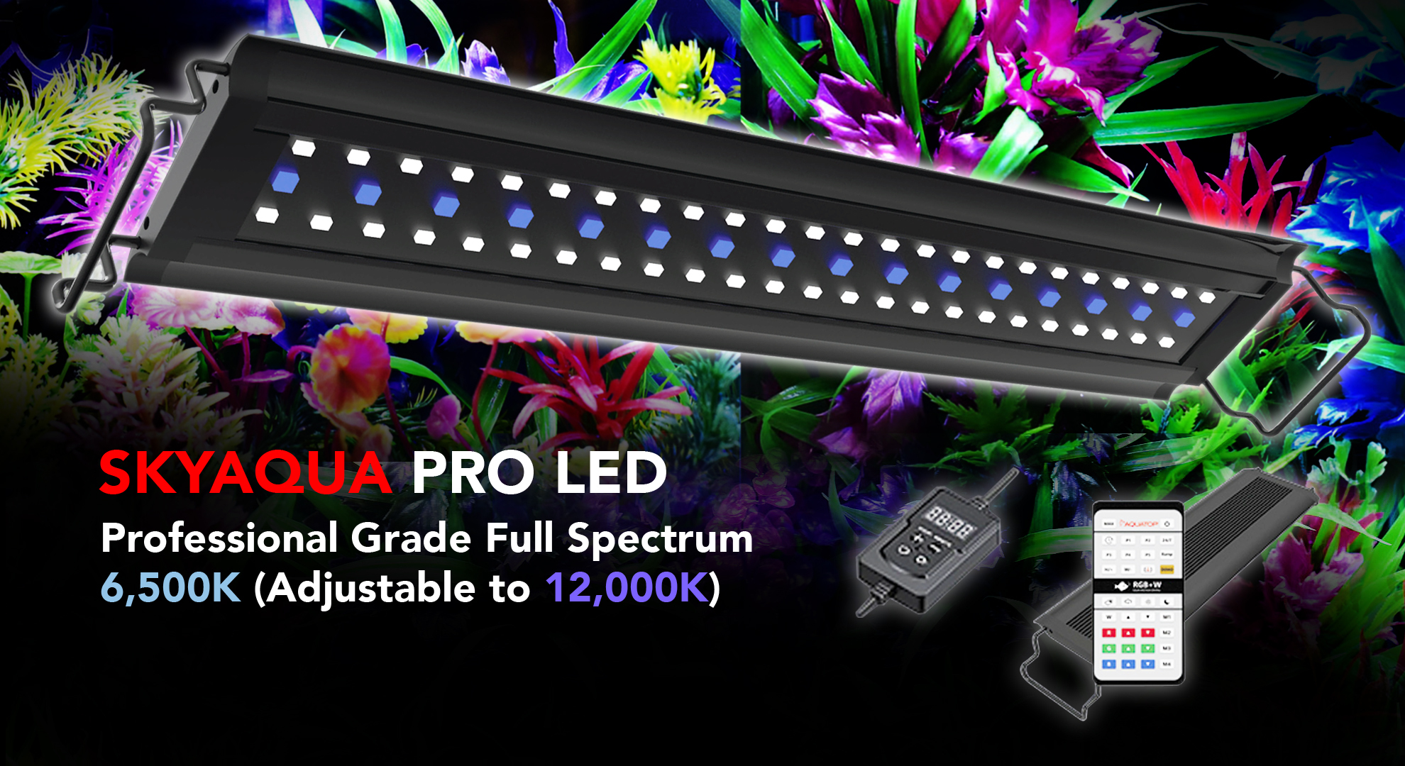 Video: Settings Demo of Aquatop’s Skyaqua LED Aquarium Lights