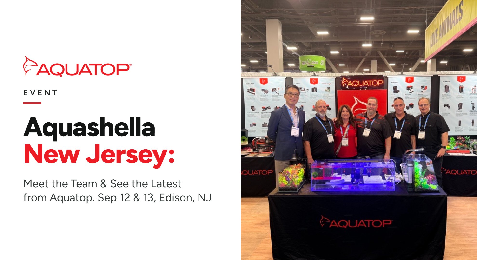 Meet AQUATOP at Aquashella New Jersey 2026